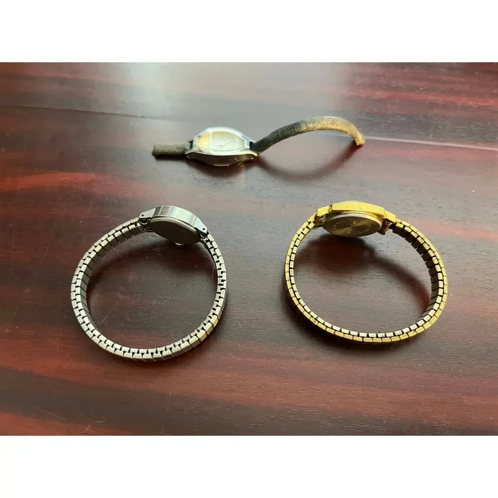 VTG Timex Watch Lot of 3 Untested Mexico USA